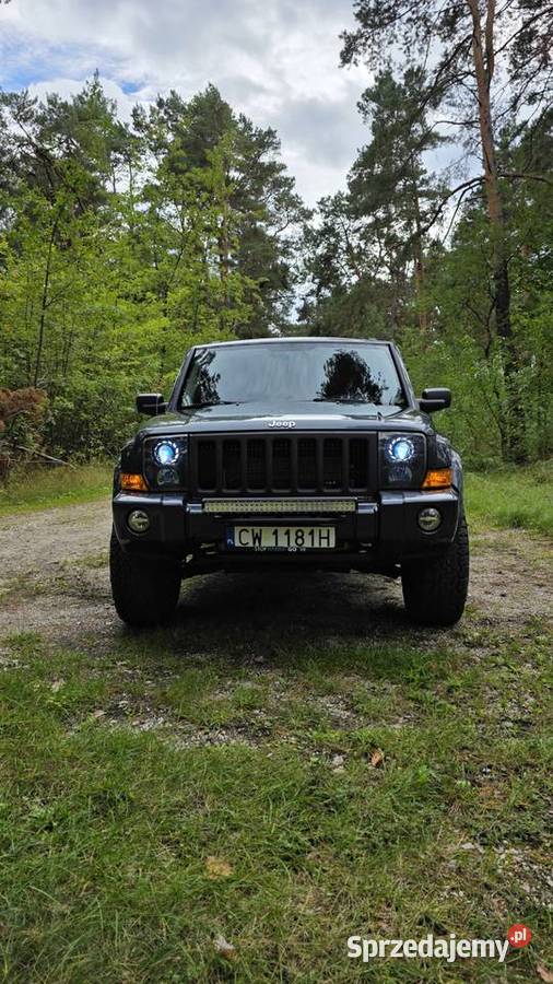 Jeep Commander 47 V8 231 LPG 4x4 QuadraTrac Lift Włocławek sprzedam