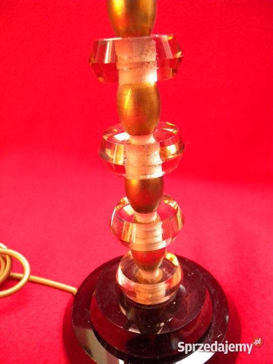 Lampa stołowa kryształowa Katowice sprzedam