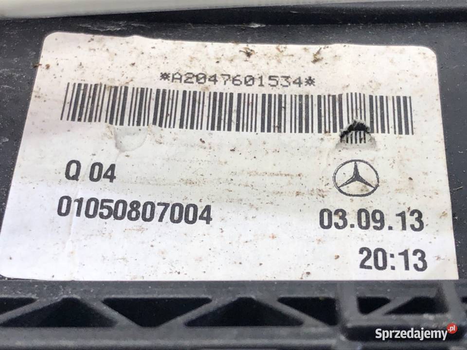 KLAMKA ZEWNĘTRZNA LEWY PRZÓD MERCEDES W246 podkarpackie