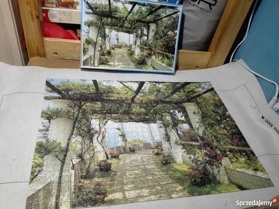 Puzzle Pergola Capri Italy 1000 King KOMPLETNE Inowrocław