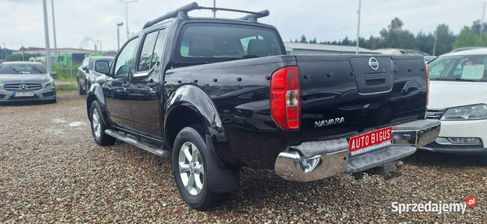 Nissan Navara 4X4 klima salon polska 1 rej 2012 światła przeciwmgielne Lębork
