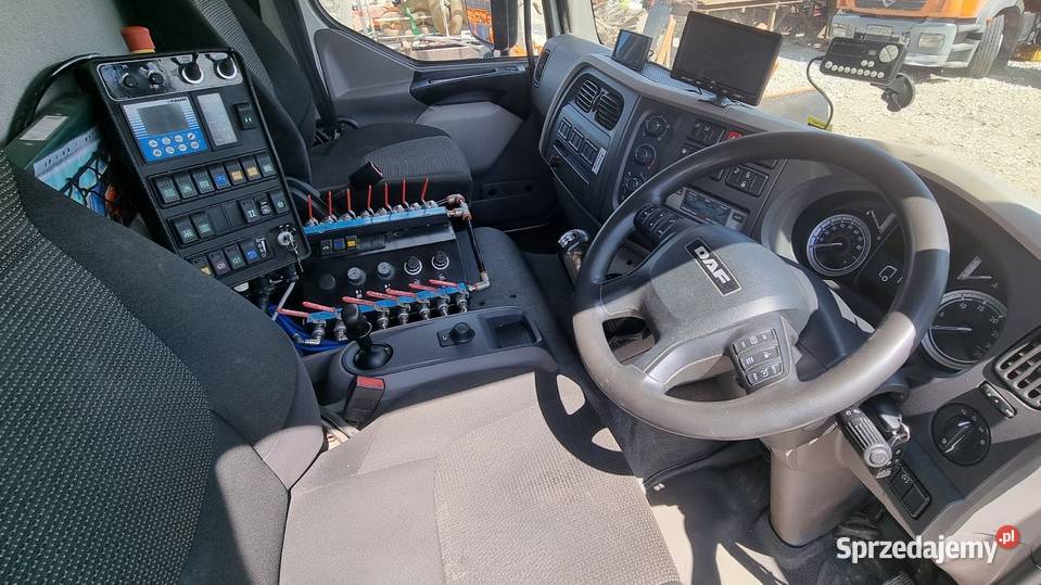Profesjonalna Zamiatarka DAF LF220 FAUN VIAJET opolskie Markowice