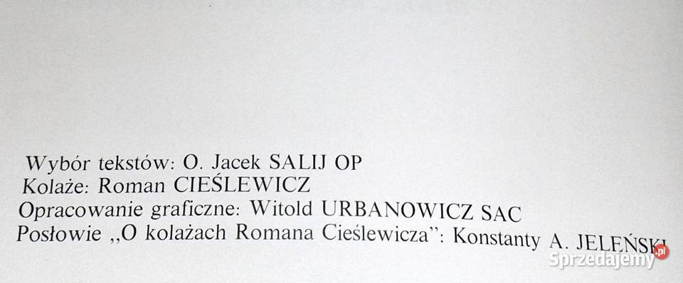 Miłujcie nieprzyjacioły wasze Jacek Salij Pozostałe Chełm