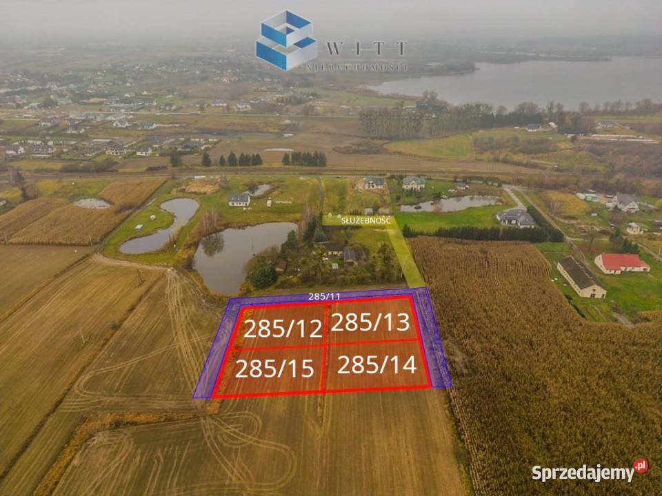 Grunt 1200m2 Nowa Wieś Koralowa