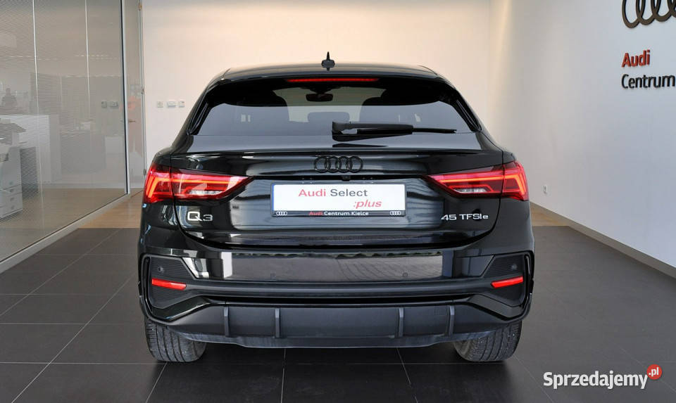 Audi Q3 Sportback 45 TFSIe 245 PHEV Stronic kurtyny powietrzne Kielce
