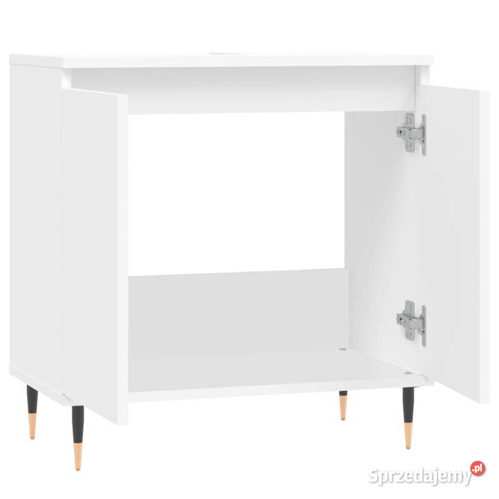 Szafka łazienkowa biała 58x33x60 materiał mazowieckie Warszawa