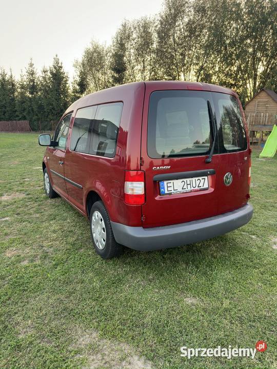 VW CADDY 16 BEN Model 2009 ZAREJESTROWANY wspomaganie kierownicy Płońsk sprzedam