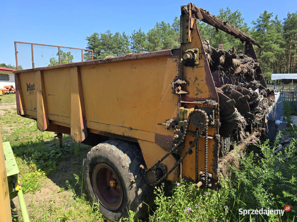 Rozrzutnik obornika ETS MAITRE EMM 60F 6 ton Korpele