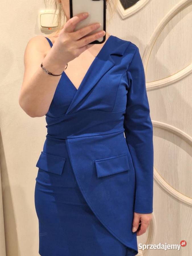 Granatowa sukienka bez rękawa r 36 Bydgoszcz