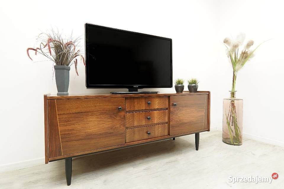 Komoda Bilea PRL sideboard lata 60te