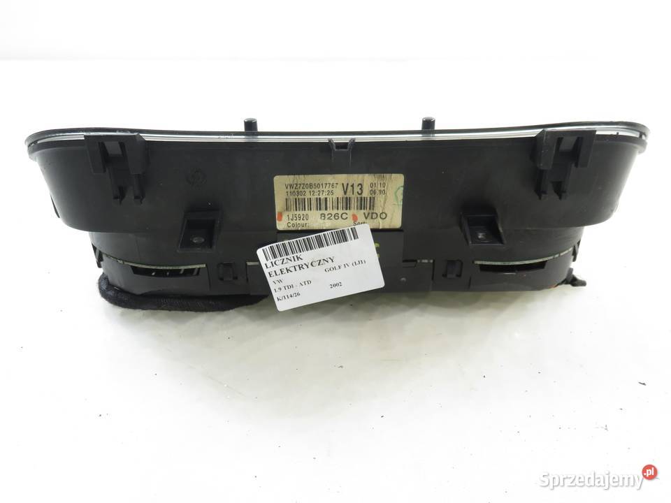 LICZNIK VW GOLF IV 1J1 19 TDI PD 101 ATD