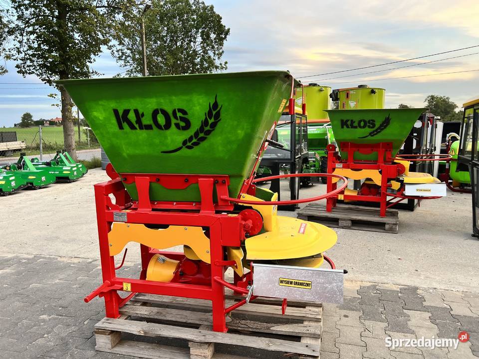 Rozsiewacz na taśmę 300 400 lejek KŁOS Motyl mazowieckie