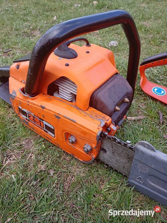 Piła shindaiwa i oleo mac Nisko