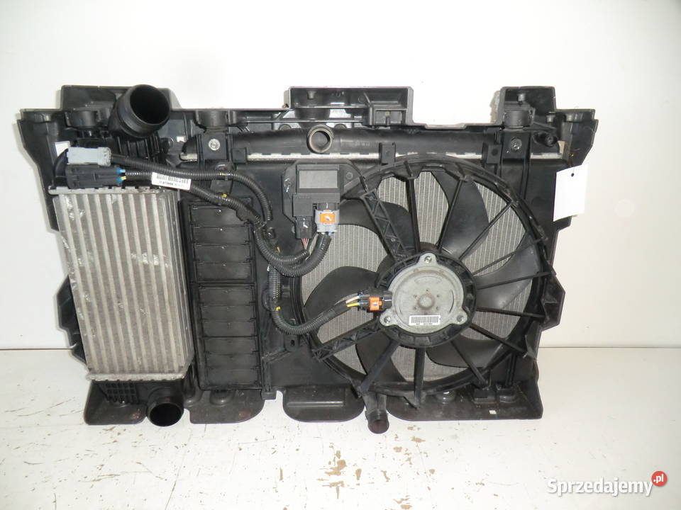 Zestaw CHŁODNICA wentylator intercooler PEUGEOT osobowe Krzeszowice