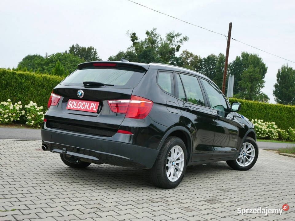 BMW X3 20D 184 xDrive20d Eu5 4x4 Automat Hak VAT aluminiowe felgi X3 śląskie Goczałkowice-Zdrój
