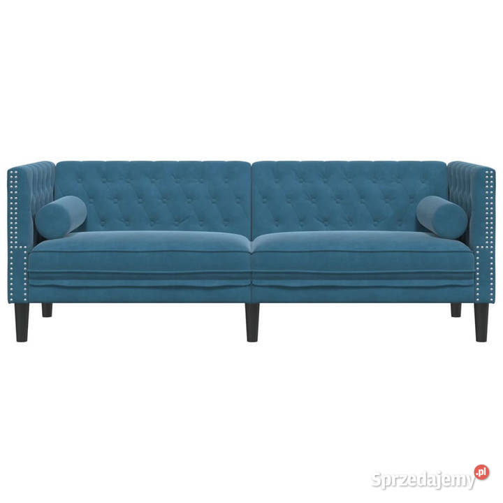 Sofa Chesterfield z wałkami trzyosobowa Warszawa