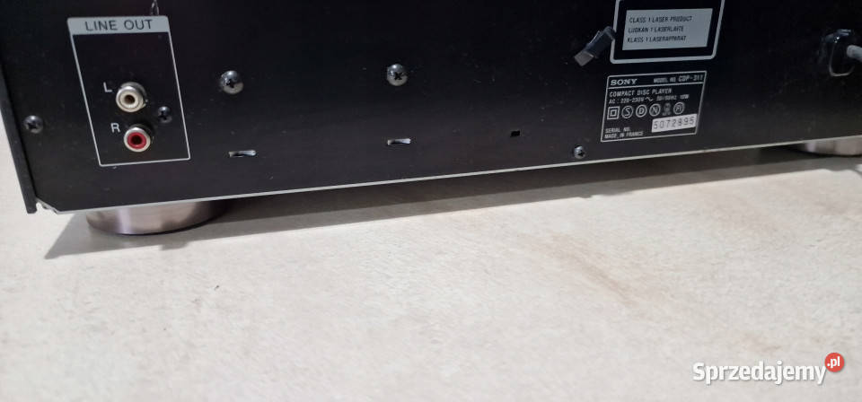 SONY CDP 311 odtwarzacz kompaktowy CD player Międzychód