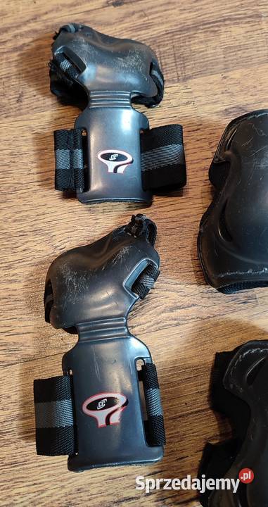 Zestaw ochraniaczy na rolki rower dzieci rozmiar Jasień