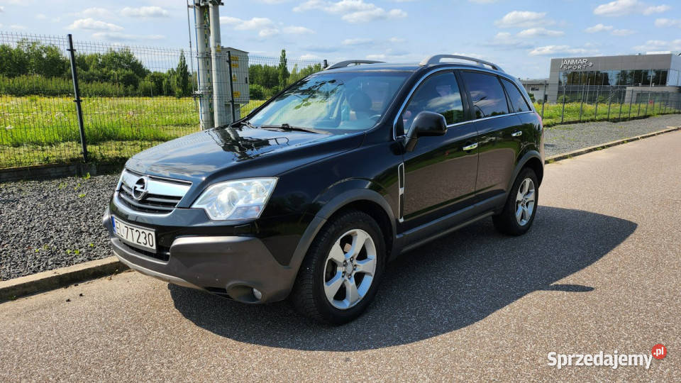Opel Antara 20CDTi 2007r 146 Skóra Klima 4x4 1Wł łódzkie Pabianice