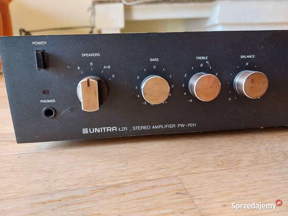 UNITRA stereo amplifier pw7011