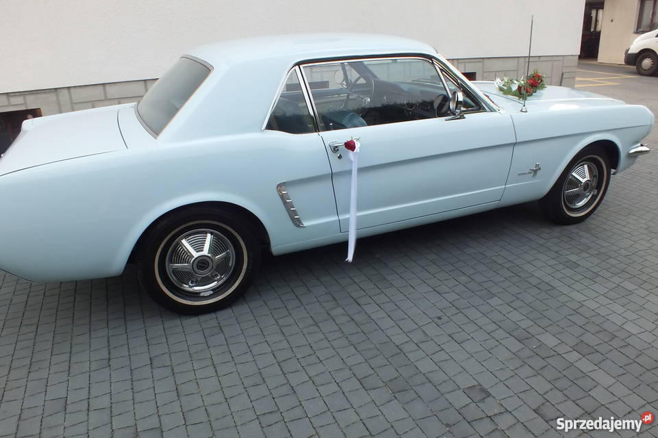 Auto Do Ślubu Wesele Ford Mustang ŚLĄSK Golasowice