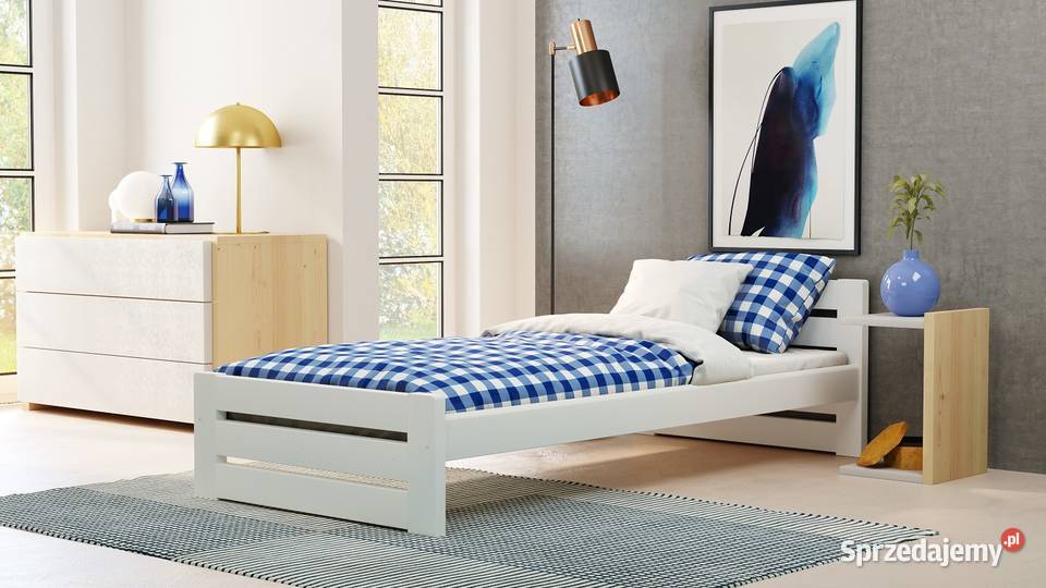 Mocne ŁÓŻKO Drewniane 100x200 GR 35 małopolskie Zakopane