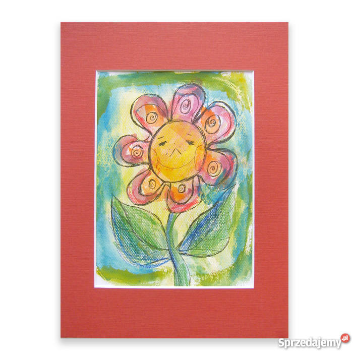 kwiatuszek 4rysunek z kwiatkiemobrazek do pokoju śląskie