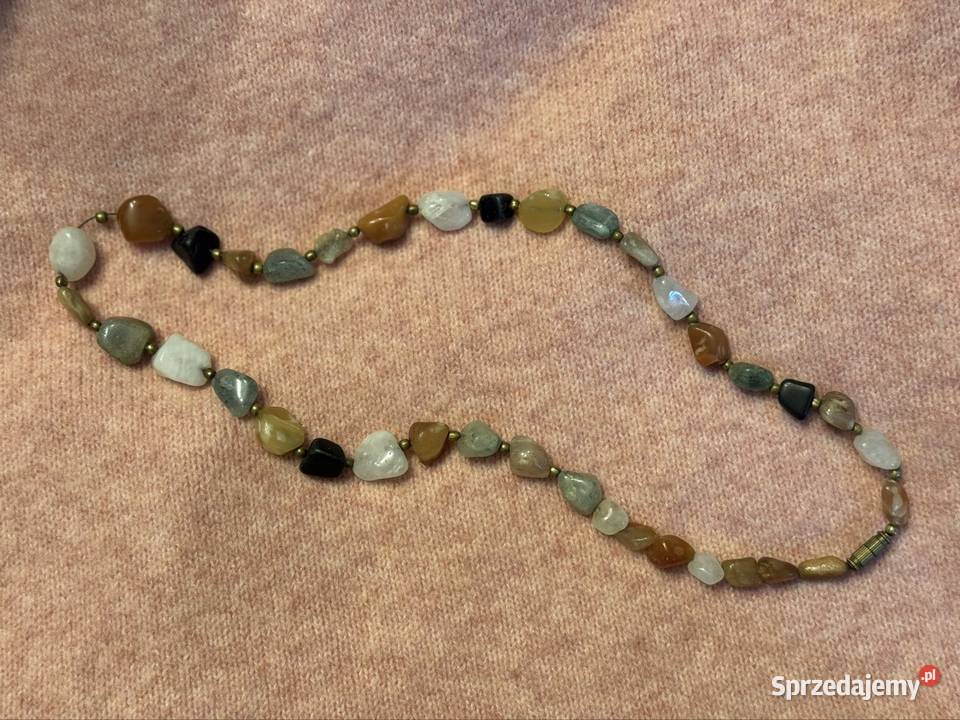 Naszyjnik z naturalnych kamieni Pruszków
