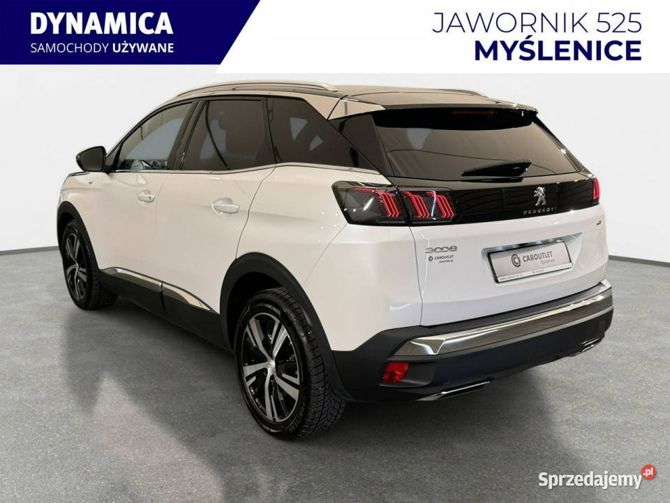Peugeot 3008 VAT 23 GT 12PT 130 automat 2022 r SUV Myślenice