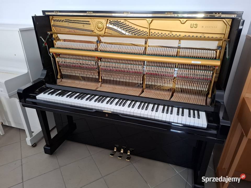 Pianino Yamaha model U 3 131 Japonia stan Instrumenty klawiszowe i MIDI Brzesko