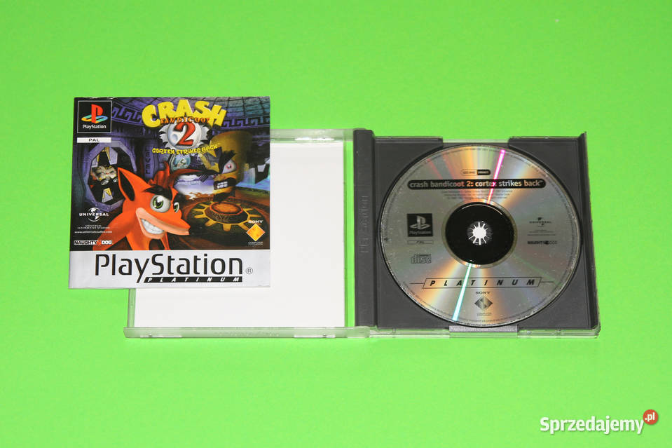 Crash Bandicoot 2 Cortex Strikes Back PSX 1 One Brzesko