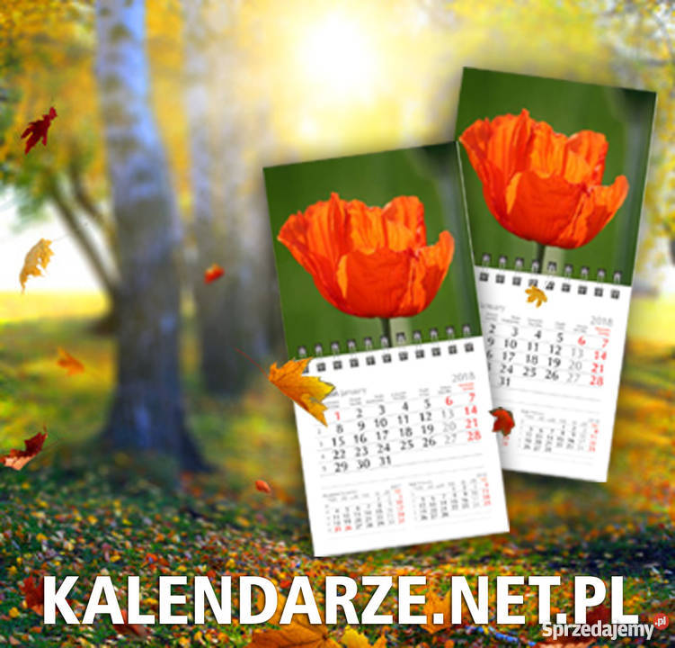 Kalendarze reklamowe ścienne biurkowe z reklamą Warszawa