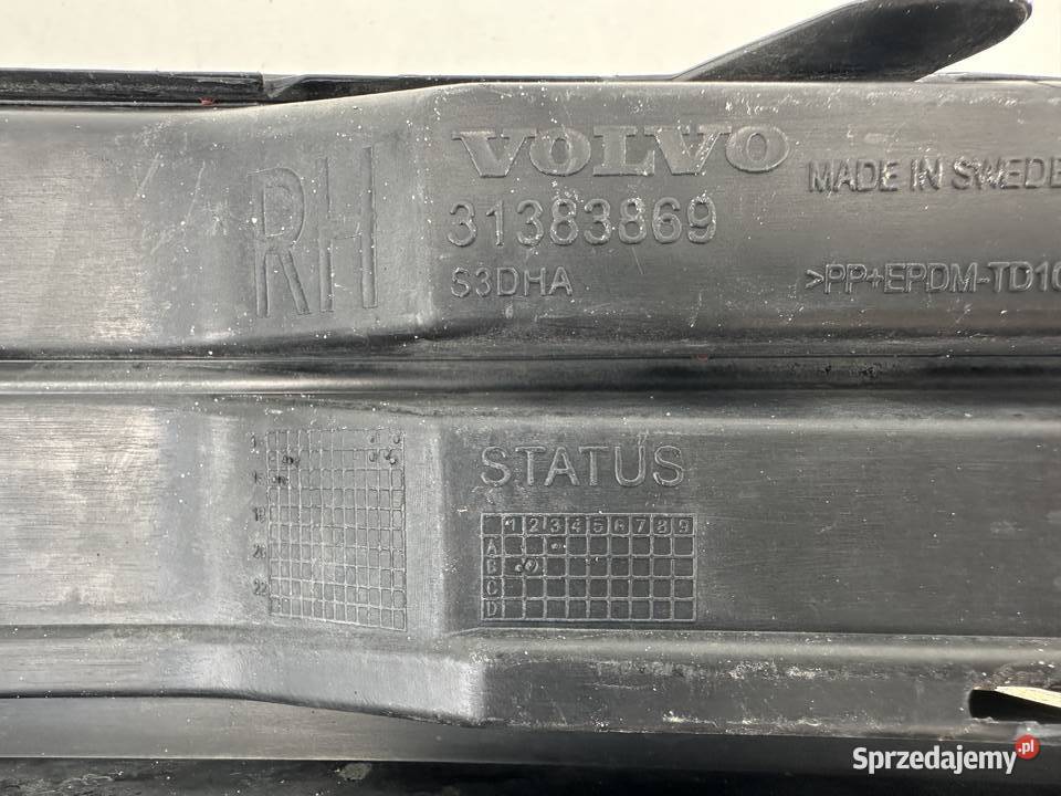 VOLVO XC90 II 1419 KRATKA W ZDERZAK PRZÓD PRAWA Części samochodowe Międzychód