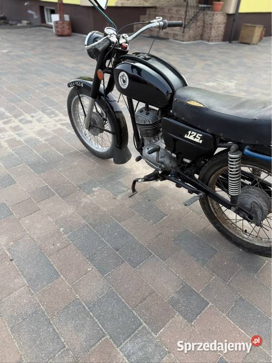 Wsk 125 akryl kujawsko-pomorskie Wolęcin