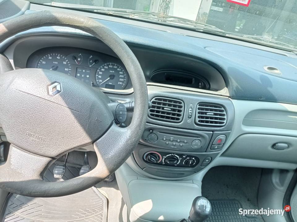 Renault Megane Scenic 19 47 kW 2002 r dawca Rok produkcji 2002 Szklarka Myślniewska