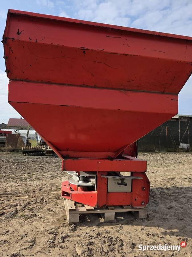 Rozsiewacz Kuhn 921 Rauch Amazone Sulky lubelskie Tarnawka Druga