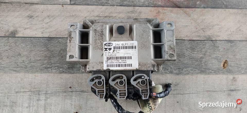 STEROWNIK SILNIKA KOMPUTER PEUGEOT 407 2005 IAW Czujniki i sterowniki Gliwice