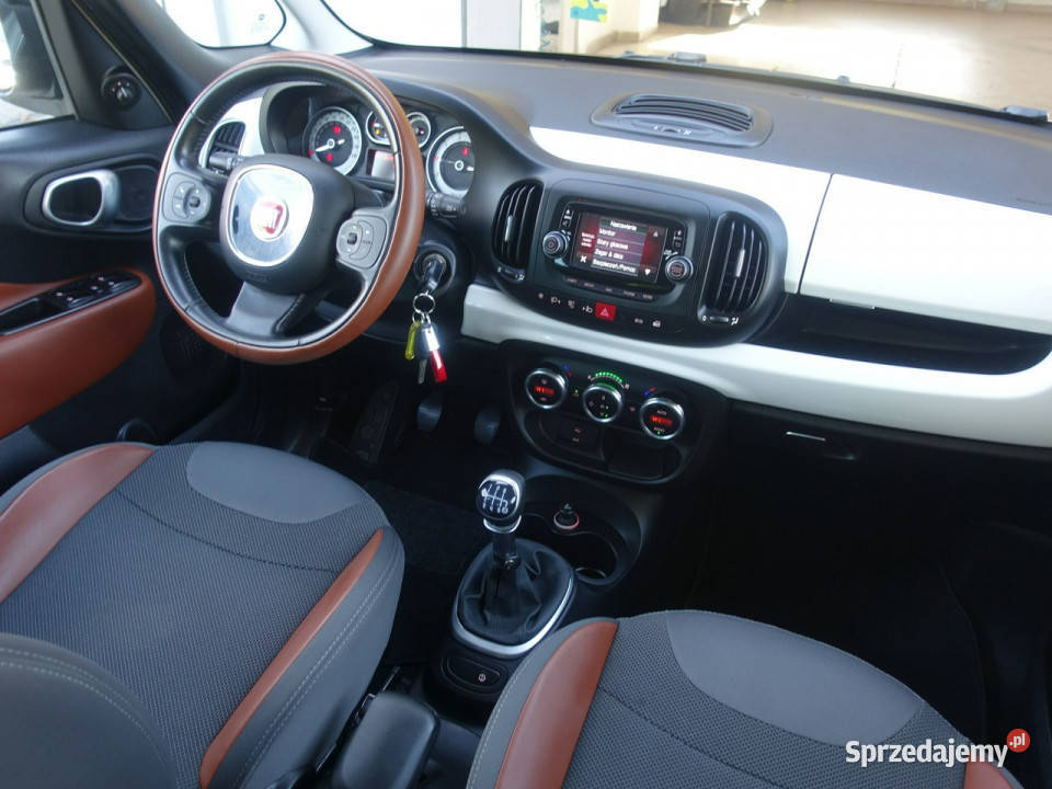 Fiat 500L 14i Navi Półskóra Klimatronik Alu Częstochowa