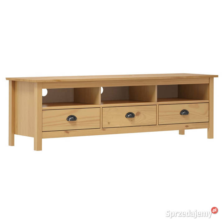 Szafka TV Hill miodowy brąz 158x40x47 lite Warszawa