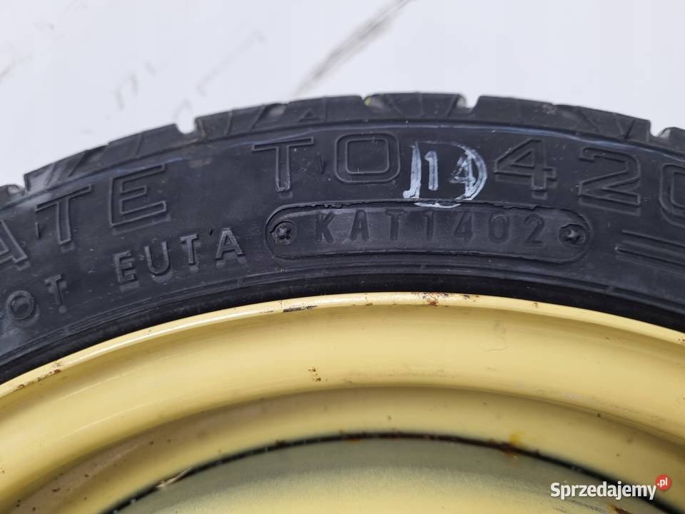 KOŁO DOJAZDOWE Mazda 2 II Demio Dojazdówka 11570 Chełm