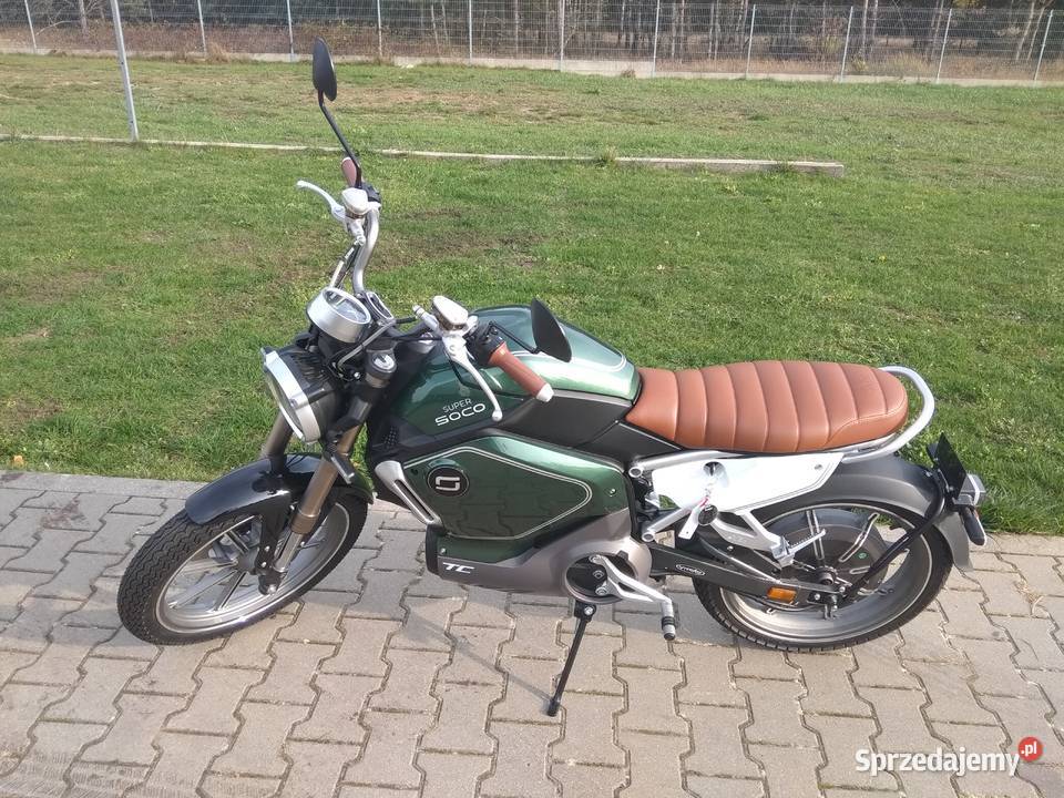 Cafe Racer SUPER SOCO TC 100 elektr odpowied mazowieckie Siedlce