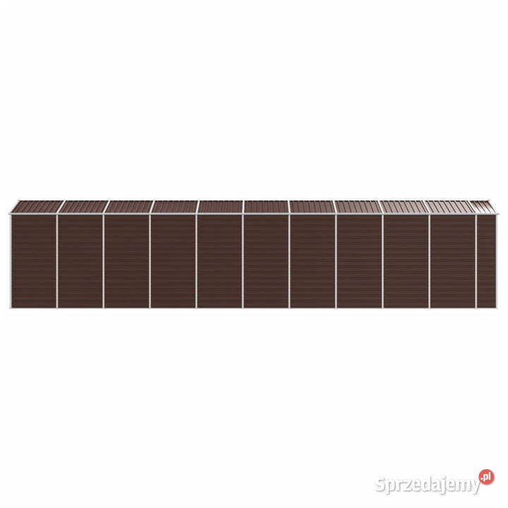 Szopa ogrodowa brązowa 191x895x198 stal Warszawa