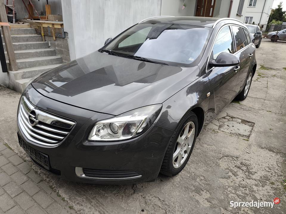 Opel Insignia 28 V6 Turbo 260 4x4 1 właściciel benzyna Poznań sprzedam