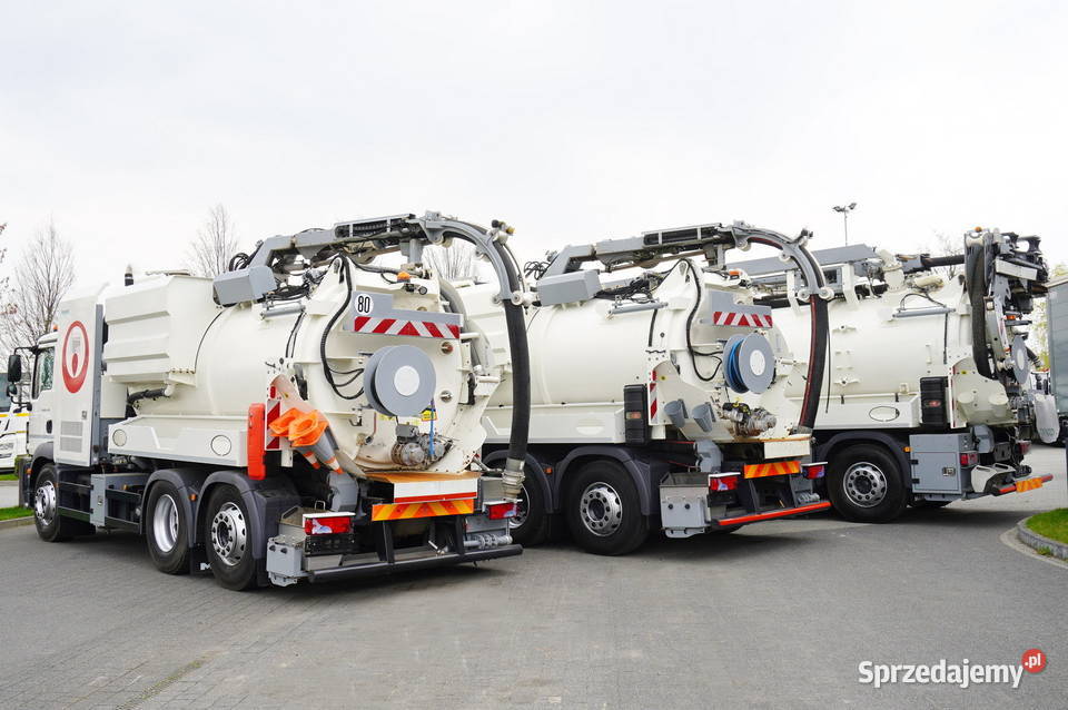 MAN TGS 26360 E6 Zabudowa WUKO Rivard 18 m3 oś pełny VAT Kraków