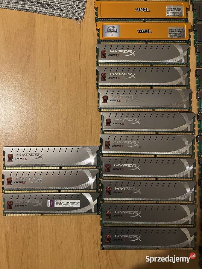 Pamięci RAM DDR3DDR2DDR i wiele więcej sprzedam