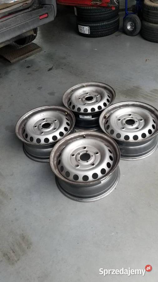 FELGI STALOWE FORD TRANSIT KOMPLETNE Witnica
