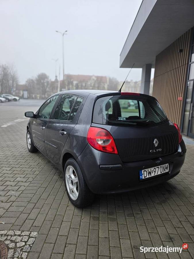 Renault Clio III 15 DCi 2008r dolnośląskie Lubin