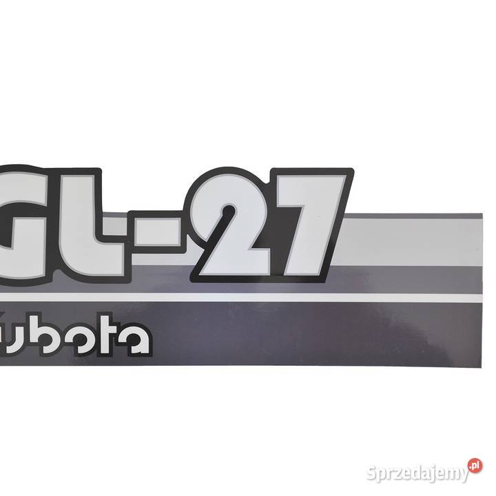 Naklejki Kubota GL27 Tajęcina