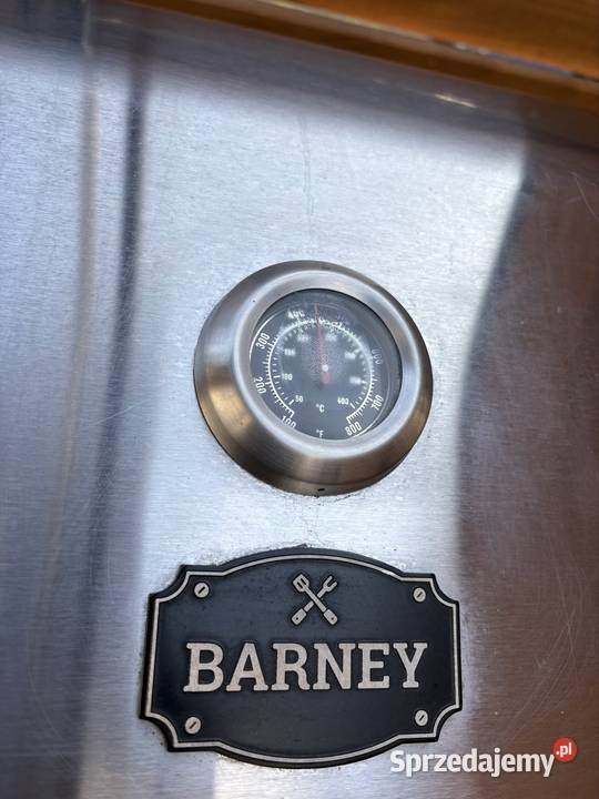 Grill gazowy Barney Barbecue 2 palniki żeliwny Góra Bałdrzychowska-Kolonia
