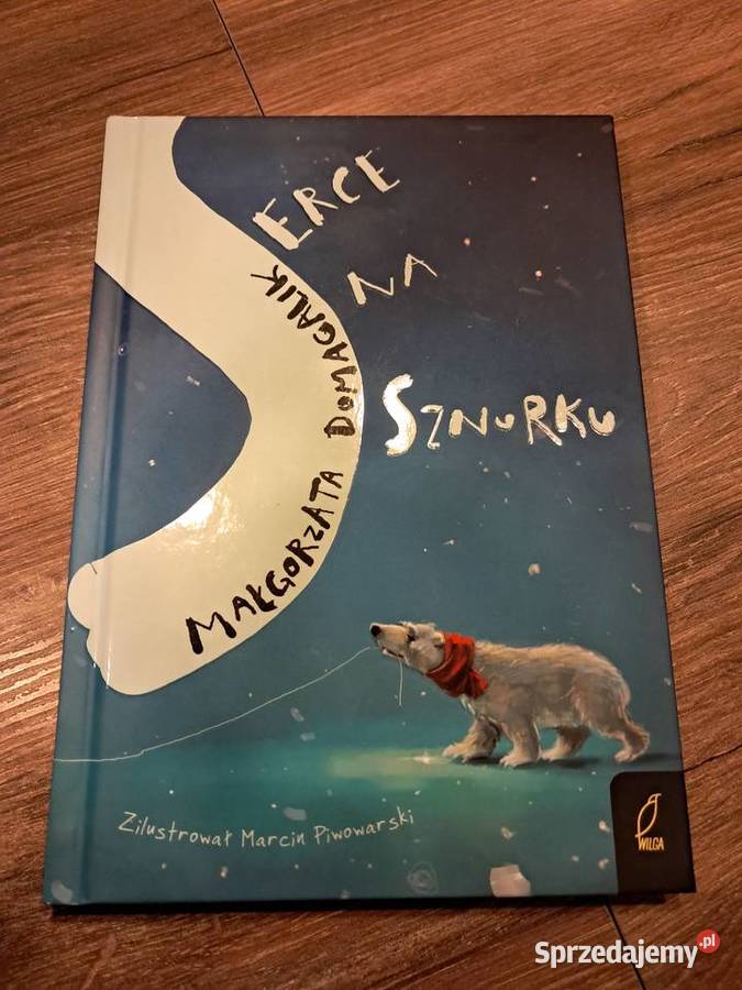 książka serce na sznurku Małgorzata Domagalik